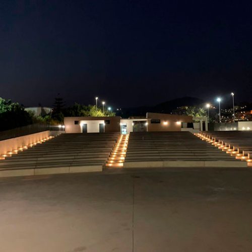 Entrada del auditorio